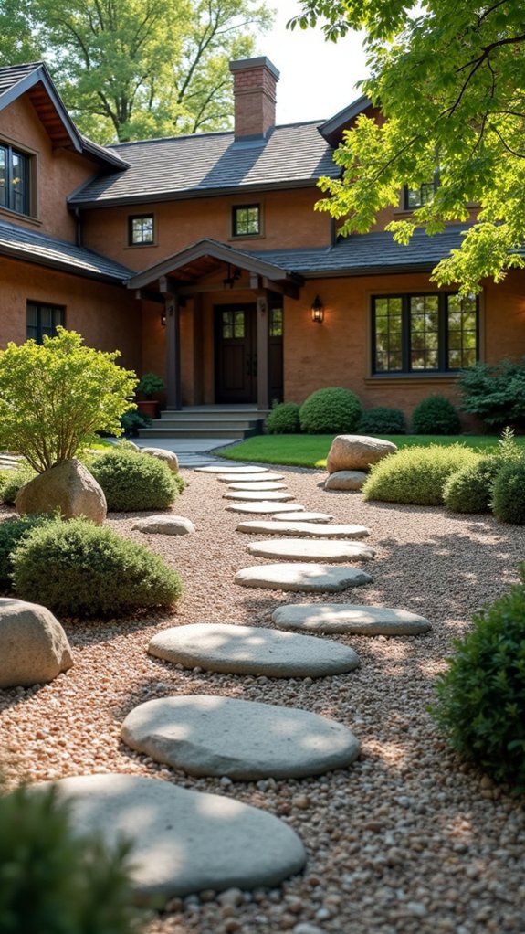tranquil zen garden design