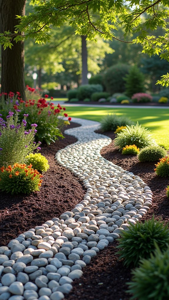 transform garden with stones