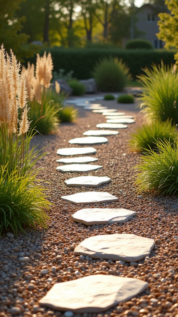 transform landscape with stone