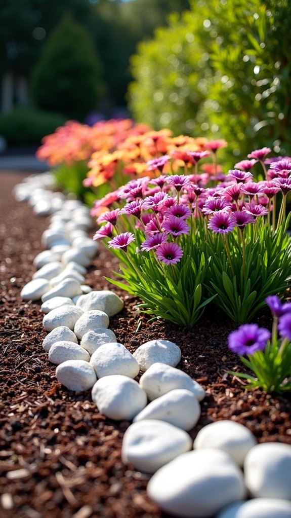 transformative flower bed borders