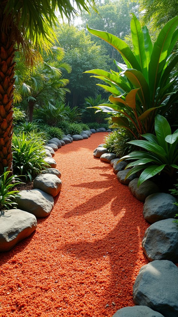 tropical garden aesthetic transformation