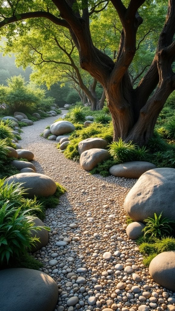 unique low maintenance stone cover