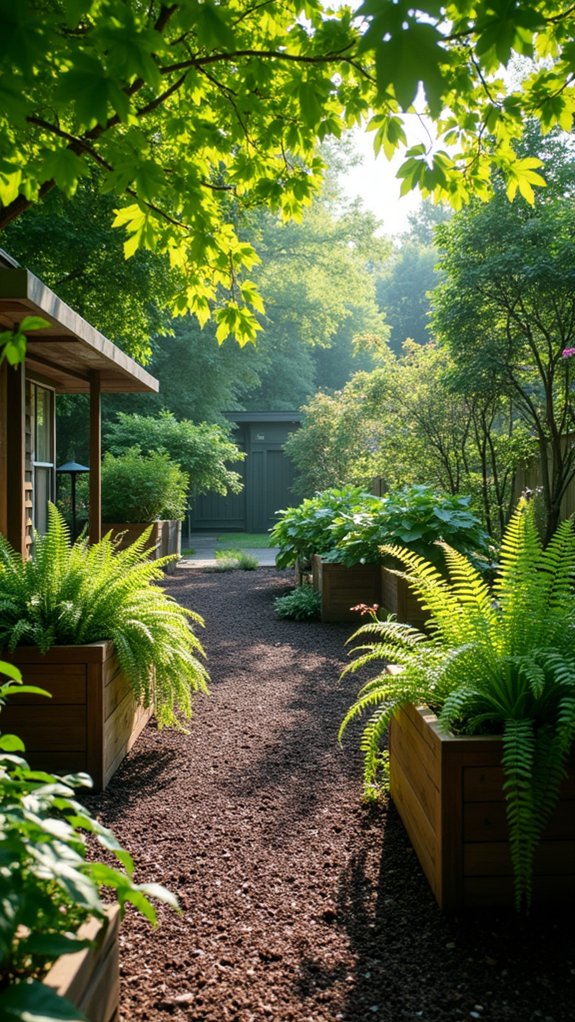 vertical planters enhance gardens