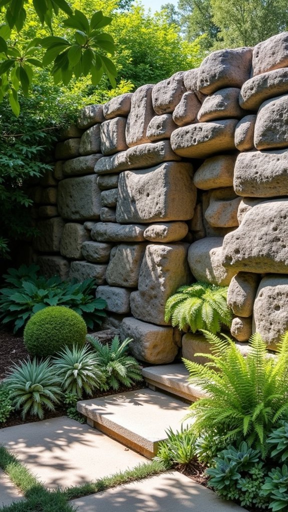 vertical rock wall design