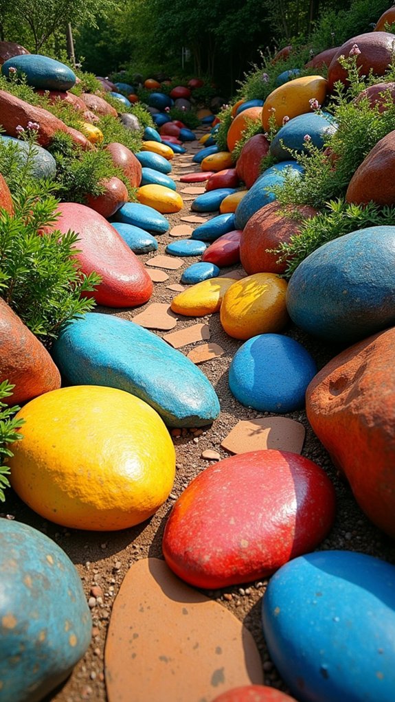 vibrant boulder garden arrangements