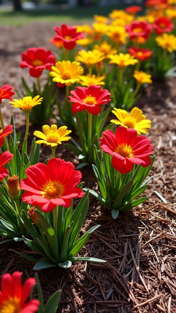 vibrant garden color combinations