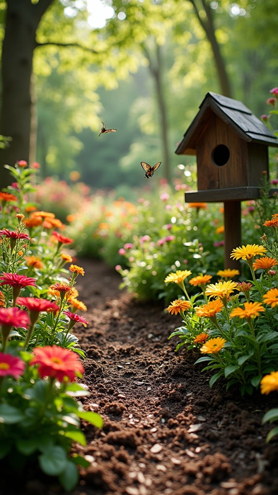 vibrant gardens for wildlife