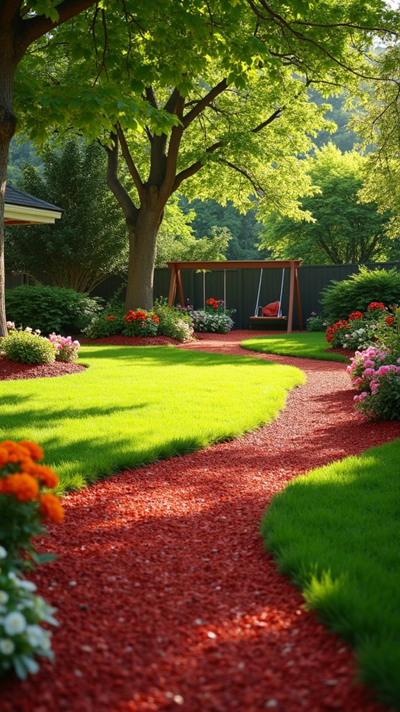 vibrant inviting family landscape
