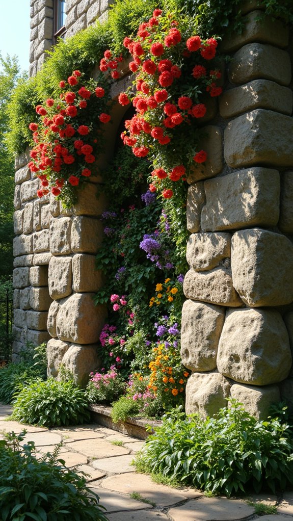 vibrant living artwork garden