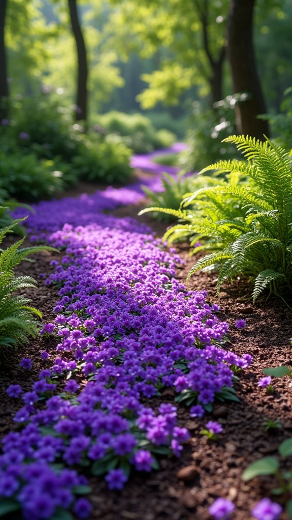 vibrant low maintenance ground cover