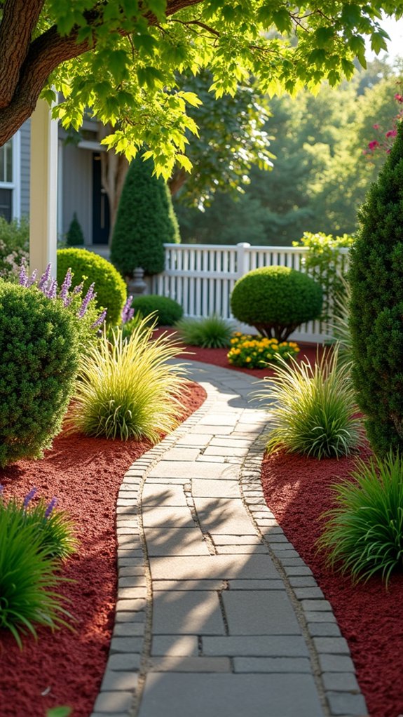 vibrant low maintenance landscaping solution