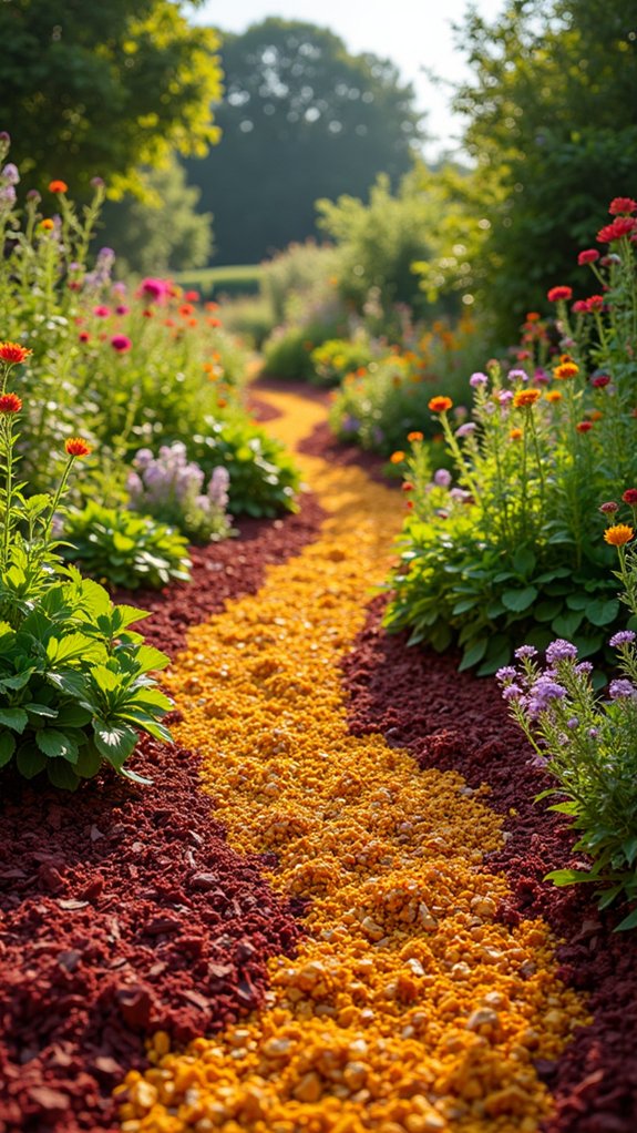vibrant playground garden transformation