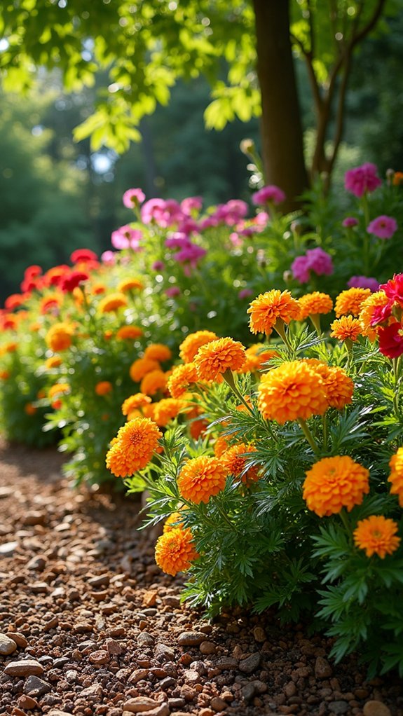 warm inviting garden atmosphere