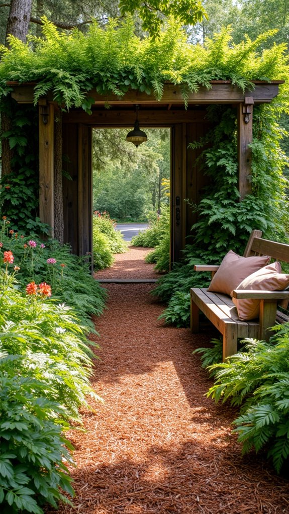welcoming entryway with decor