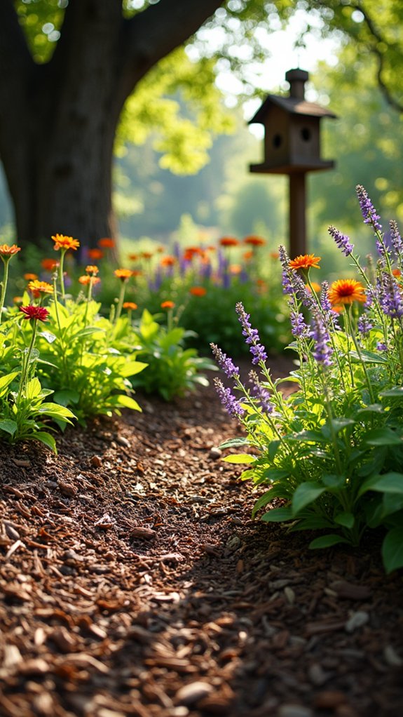 wildlife friendly garden sanctuary
