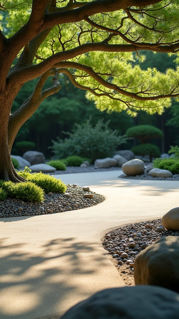 zen garden for tranquility