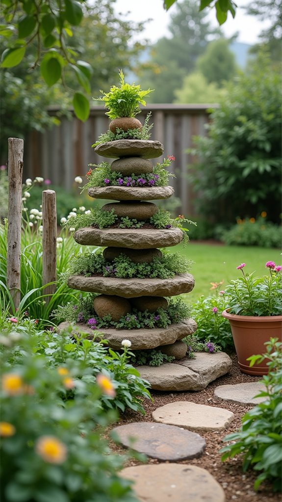 boulder herb spiral garden
