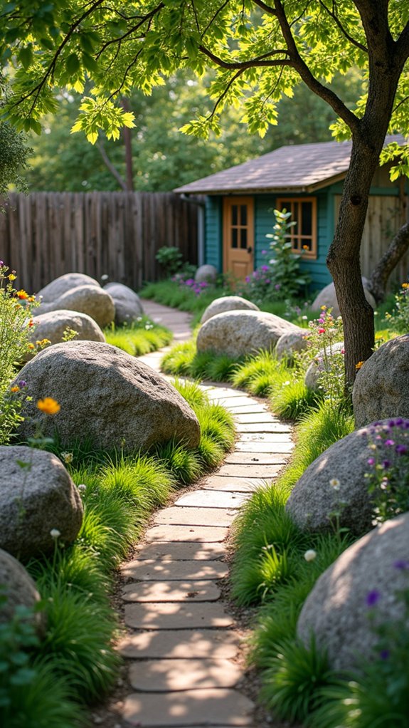 boulder maze for exploration