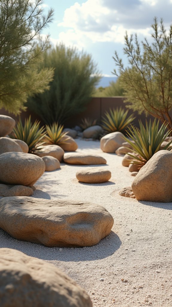 boulder placement for tranquility