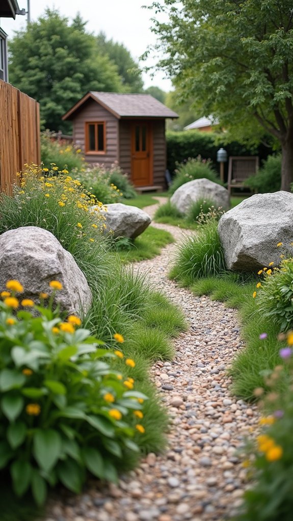 boulders enhance erosion control
