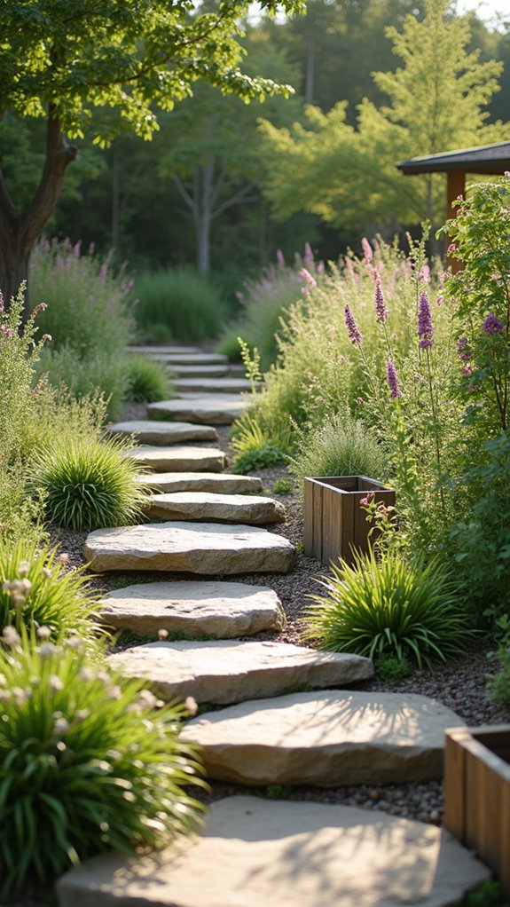 boulders enhance pool aesthetics