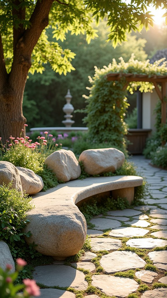 cozy boulder seating arrangements