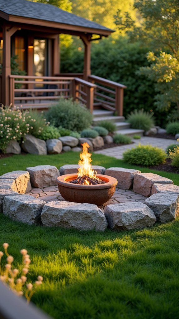 cozy fire pit gatherings