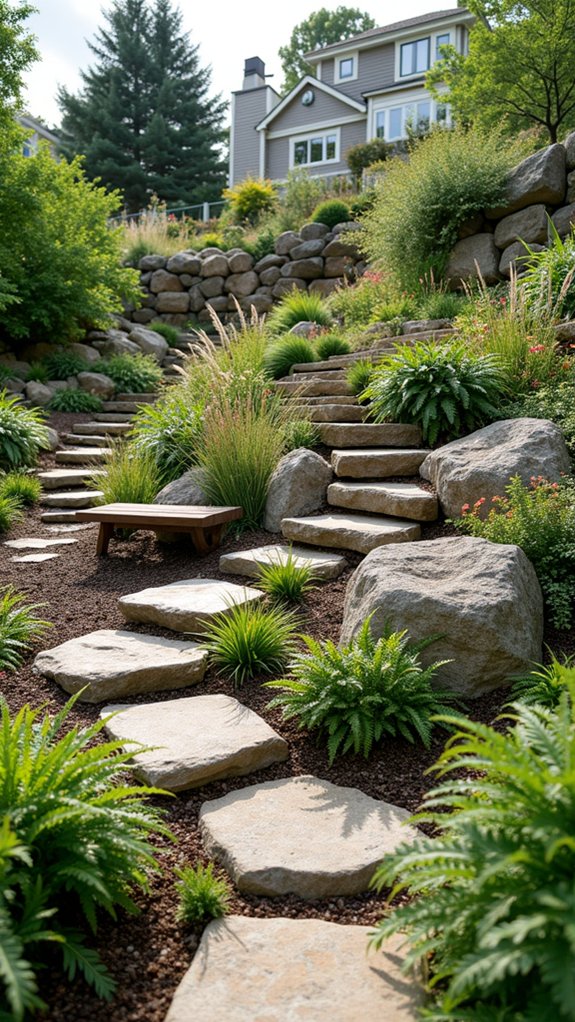 dynamic hillside texture variety