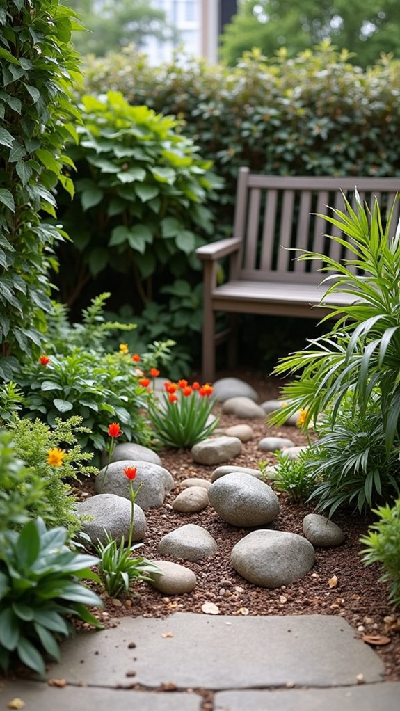 dynamic stone landscape design