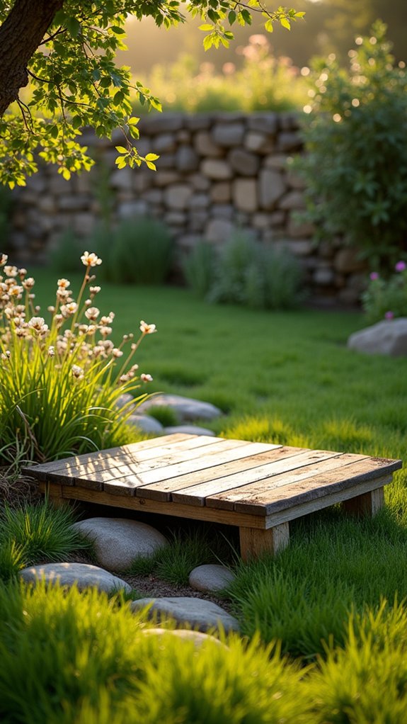 elevated platforms with nature