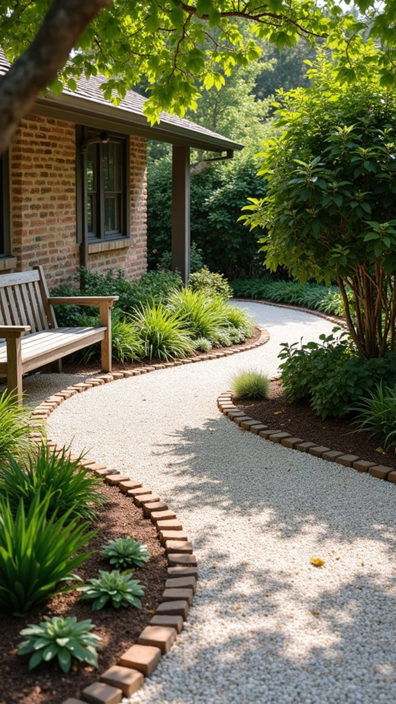enhancing landscapes with gravel