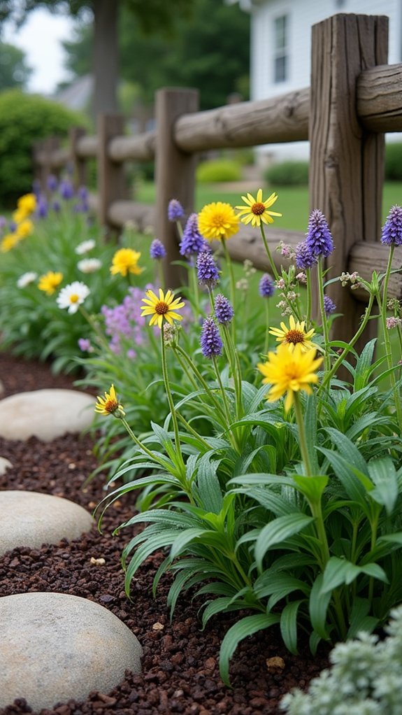 low maintenance perennial garden transformation