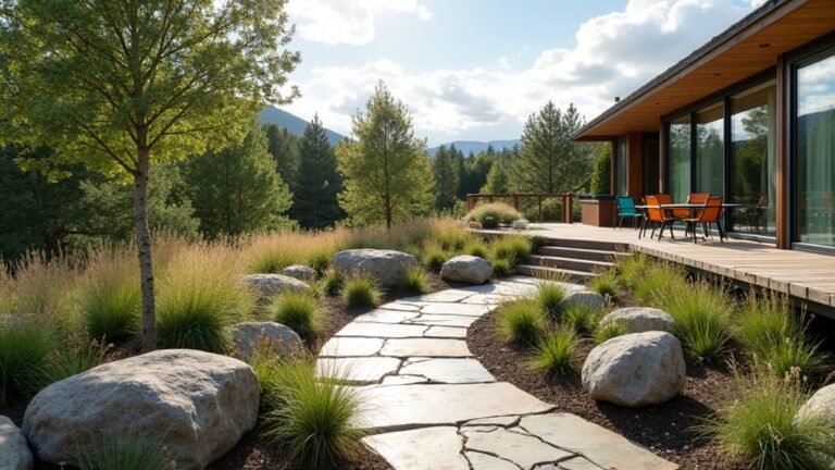 19 Chic Modern Boulder Landscaping Ideas With Clean Lines and Contrast modern boulder landscaping ideas