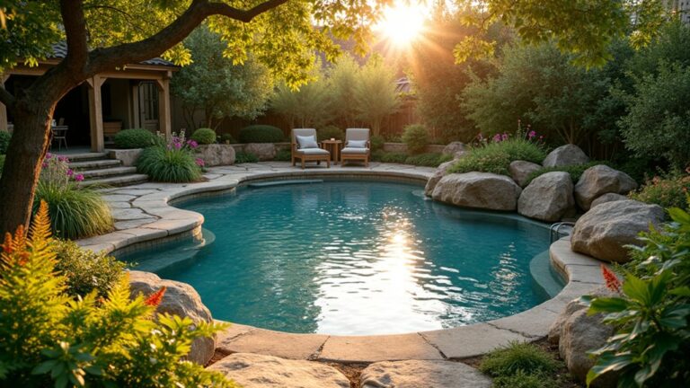 natural oasis pool landscaping