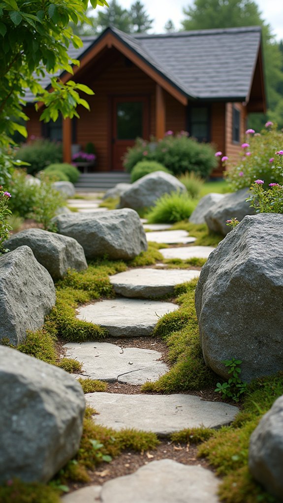 nature inspired garden pathway design