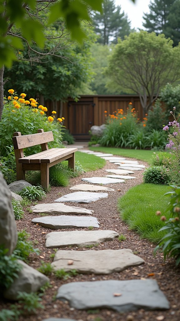 river rocks in sculptures