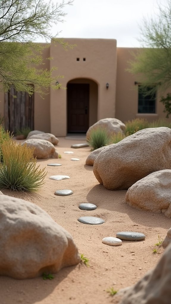 rock formations enhance landscapes