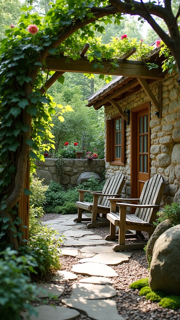 secret garden retreat space