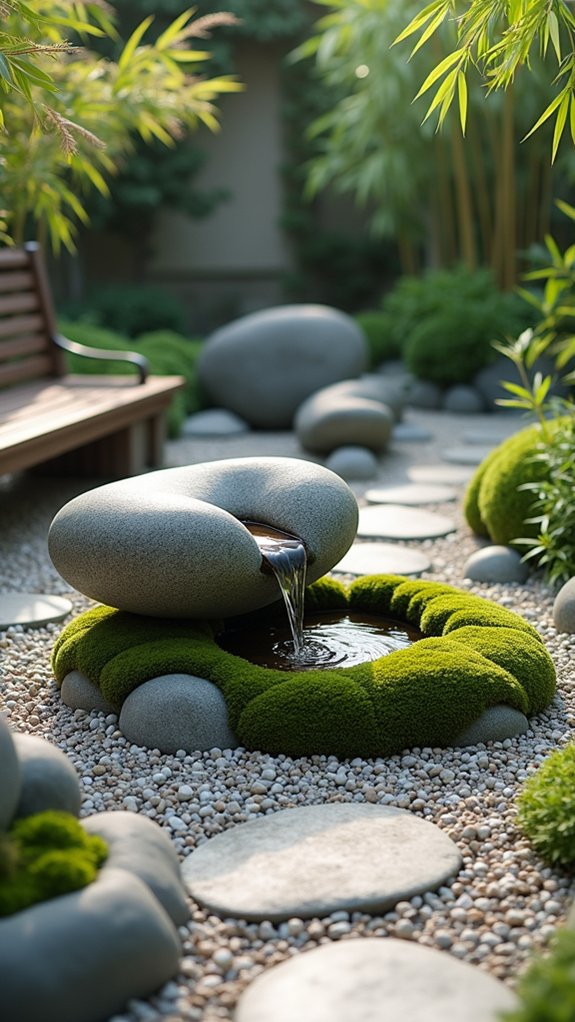 serene boulder fountain ambiance