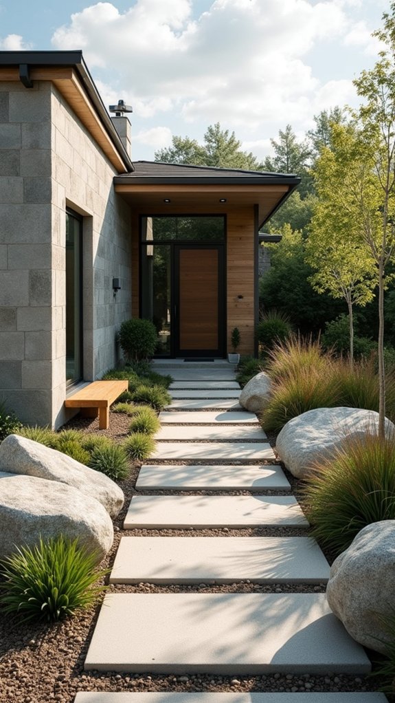 serene focal point design