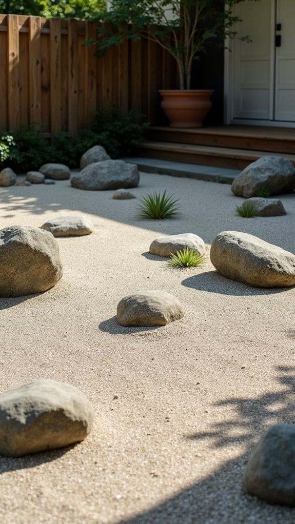 serene zen garden design