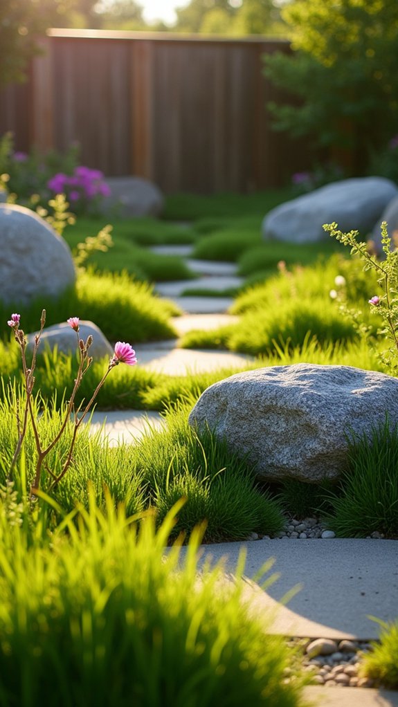 tranquil zen garden design