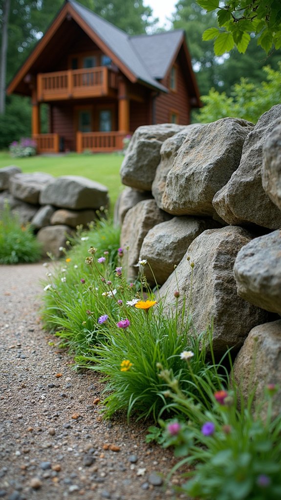 transform landscape with boulders