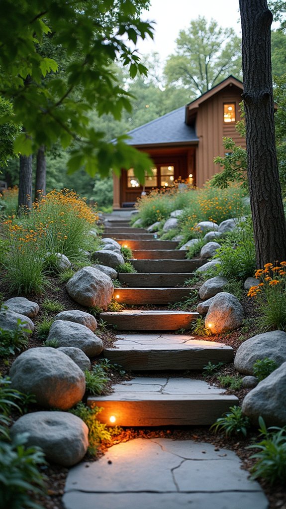 transform landscape with lighting