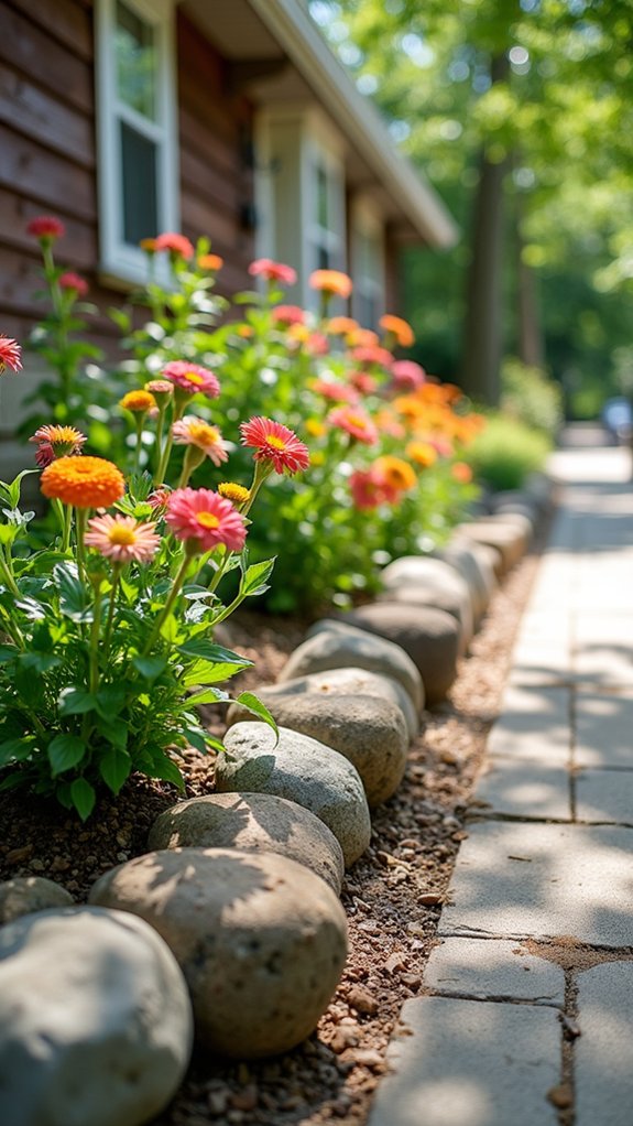 artistic river rock designs