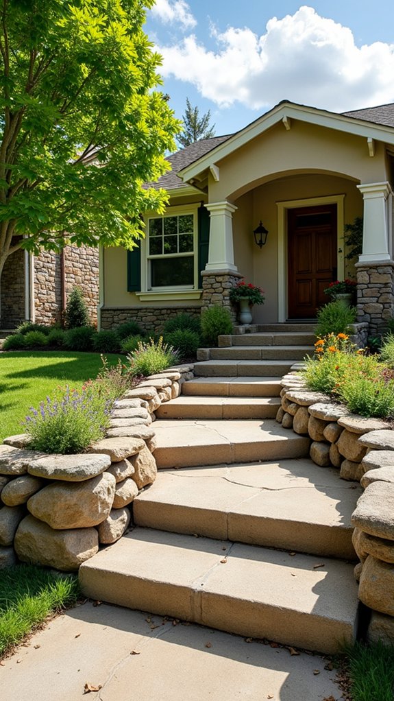 beautiful natural stone walls