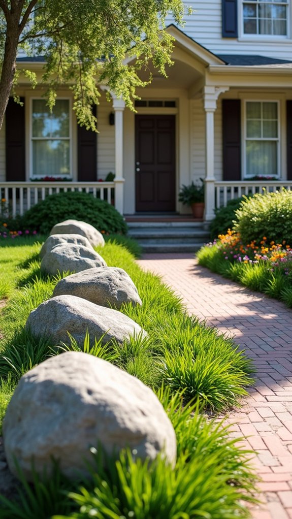 bold stones enhance landscapes