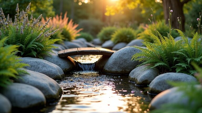 calm river rock landscapes