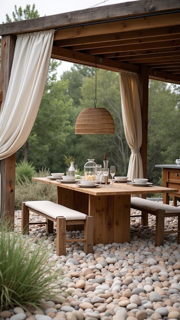 casual open air dining experience