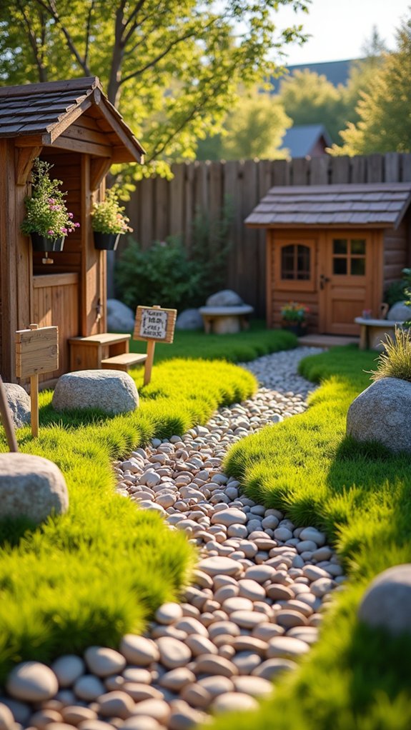 colorful tactile play areas